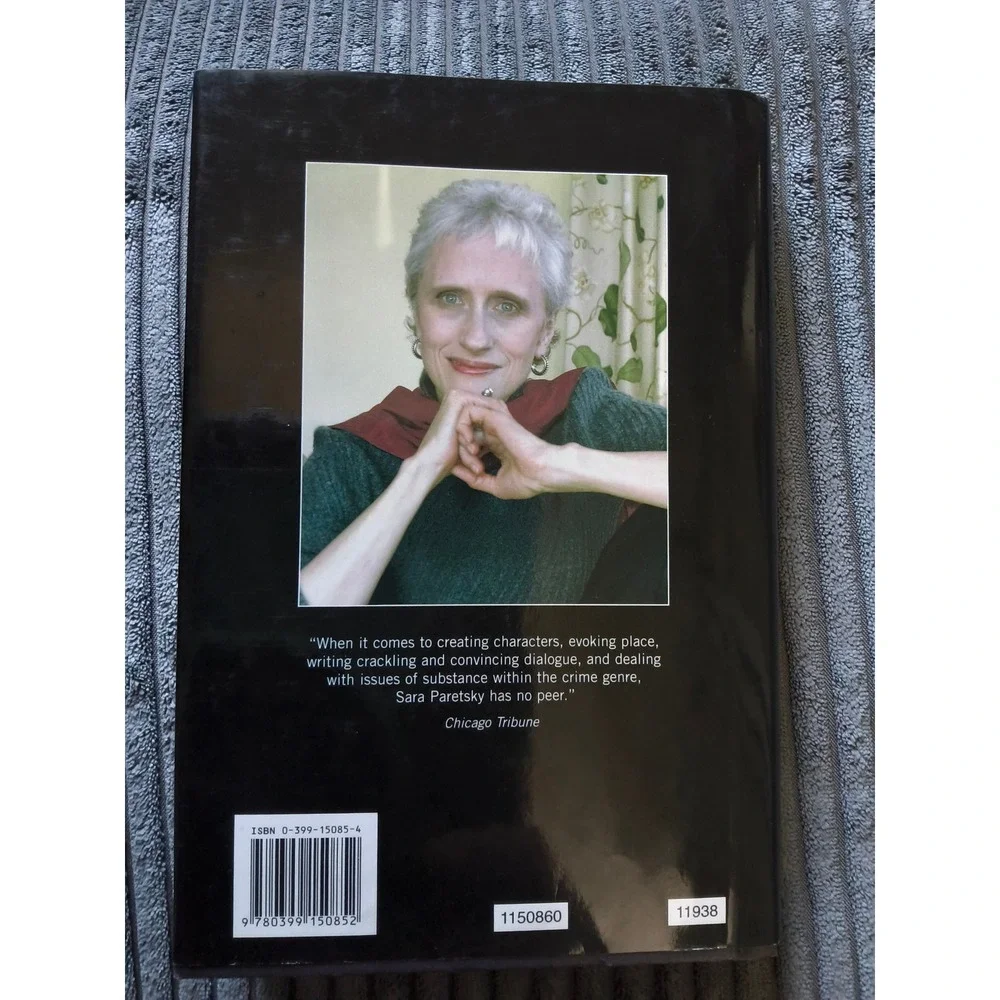 hardcover book Blacklist by Sara Paretsky